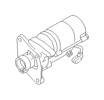 View 23300AA230R1 Starter Motor. REMANUFACTURED Starter. Full-Sized Product Image