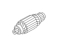 View 23320AA030 Radial Ball Bearing Starter. Needle Bearing. Full-Sized Product Image