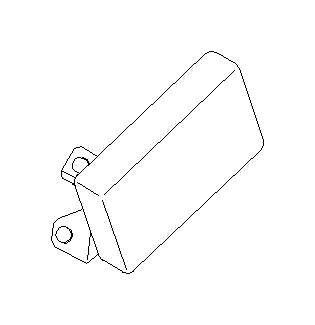 View 31711AF96A Automatic Transmission Control Module. Engine Control Module ((ECM)) (AT). Full-Sized Product Image