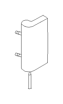 View 98201AE09A Seat Air Bag. Air Bag Module. Side. Air Bag MOD SD (Left). Full-Sized Product Image