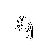 View 51473AE01B Quarter Panel Extension (Left, Rear Quarter, Outer) Full-Sized Product Image