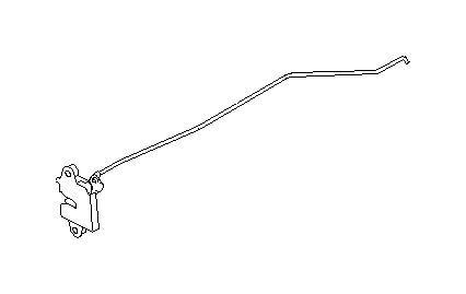 View 62831AE00A Tailgate Latch. Tail GETE (Right). Full-Sized Product Image