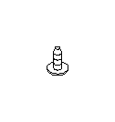 View 64385AE04A FLANGE SCREW                             Full-Sized Product Image