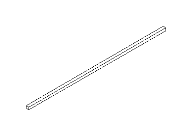 View 65277AE040 Seal Drip R (Left, Rear) Full-Sized Product Image