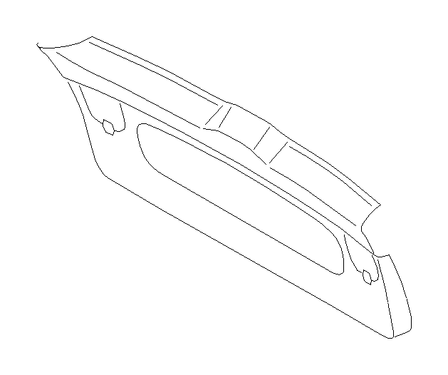 View 94320AE02AAD Door Interior Trim Panel. Liftgate Trim Cover. Tailgate (Rear Gate) (Lower, BEIGE). Full-Sized Product Image