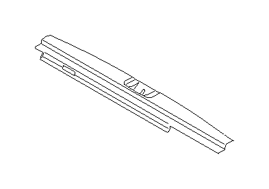 View 95073AE01AGG Liftgate Trim Scuff Plate. Trunk Trim Panel. Edge Floor R. Mat Floor (Rear, BEIGE). Full-Sized Product Image