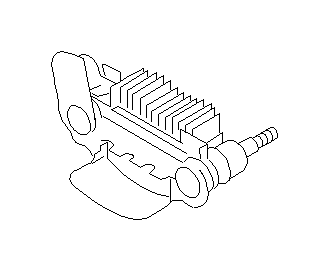 View 23830AA160 Alternator Rectifier Bridge. Diode Alternator. Full-Sized Product Image