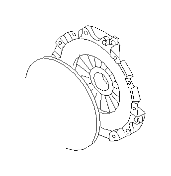 View 30210AA730 Transmission Clutch Pressure Plate. Cover Complete Clutch. Full-Sized Product Image
