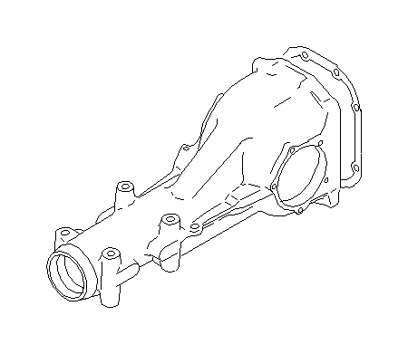 View 38312AA022 Differential Carrier. Differential Case. Differential Housing. Full-Sized Product Image