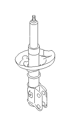 View 20310AG03A Suspension Strut. Strut Complete (Left, Front). Full-Sized Product Image