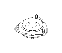 View 20320AG000 Suspension Strut Mount. Suspension Top Hat. Strut Mount C0U4 (Front). Full-Sized Product Image