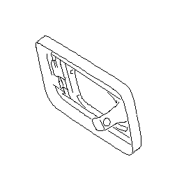 View 57601AG00A9P Fuel Filler Door. Lid Fuel Filler (FLAP COMPLETE SEDAN). Full-Sized Product Image