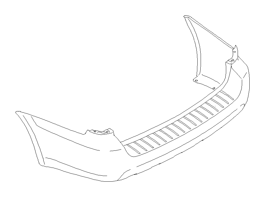 2025 Subaru Forester Bumper Cover. Bumper Face SDNSIA (Rear). PAINT 