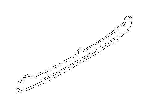 View 57712AG13A Bumper Cover Reinforcement Beam. Beam Main SIA OBK (Rear). Full-Sized Product Image