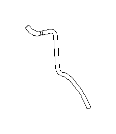View 72124AG05A HVAC Mode Door Lever Link Full-Sized Product Image