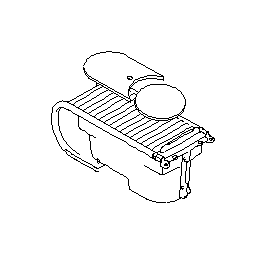 View 66155AG02A Console Cup Holder. Cup Holder SIA (Inner). Full-Sized Product Image
