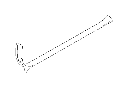 View 94060AG14A Door Trim Sill Plate Insert. Cover Sill SD OLH. Side Sill (Left, Front, Outer). Full-Sized Product Image