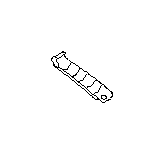View 94237AG07A Interior Door Pull Handle. Grip Door B (Left, Front). Full-Sized Product Image