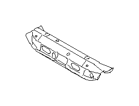 View 52140AJ01A9P Floor Pan Crossmember. Seat Track Bracket. Cross Member Complete (Left, Front). Full-Sized Product Image