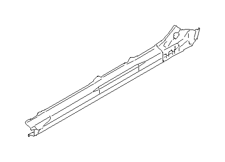 View 51479AJ03A9P Rocker Panel Reinforcement. Side Sill. REINFORCED SL SD C RPR (Left, Outer). Full-Sized Product Image