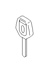 View 57497AJ01A Key Plate Blank Master Full-Sized Product Image