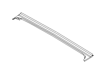View 65417AJ00A Sunroof Drain Hose. Sunroof Drip Rail. Sunroof Guide Rail. Drain Plate SIA. Full-Sized Product Image