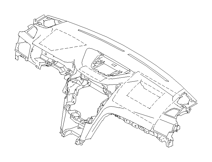 2024 Subaru Outback Base Dashboard Panel. Panel Complete Instrument