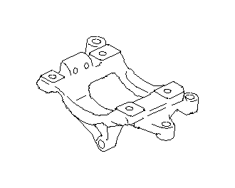 View 23950AA110 Air Conditioning (A/C) Compressor Bracket. Air Conditioner. Full-Sized Product Image