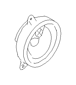 View 86301AJ67A Speaker (Rear) Full-Sized Product Image