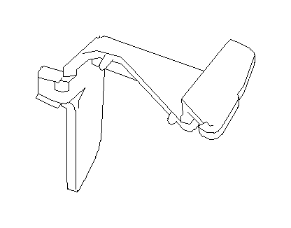 View 86315AJ00A Radio Speaker Bracket. Spacer (SCR). Full-Sized Product Image