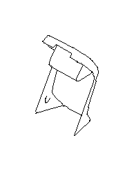 View 92136AJ01AWJ Console Trim Panel. Console Box (Rear, IVORY). Full-Sized Product Image