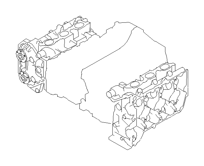 View 11039AC54A Engine Cylinder Head (Right) Full-Sized Product Image