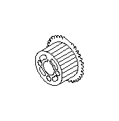 View 13021AA28A Engine Timing Crankshaft Sprocket. Sprocket CRANKSFT. Full-Sized Product Image