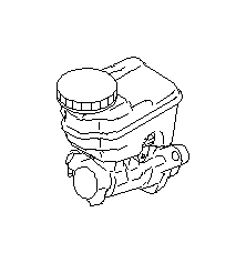 View 26451AL01A Brake Master Cylinder Reservoir. Oil Reservoir Complete. Full-Sized Product Image