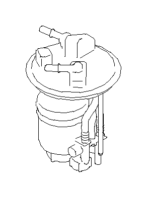 View 42052AL04A Filter Fuel Pump. Fuel Pump Mounting Bracket. Bracket Complete Pump. Full-Sized Product Image