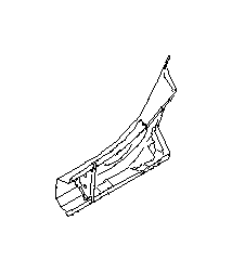View 52154AL01A9P Floor Extension. Floor Sill. Frame Side Member Reinforcement. Rocker Panel (Left, Rear, Inner). Full-Sized Product Image