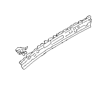 View 51562AL07A9P Interior Grab Bar Bracket. Map Light Bulb Bracket. Roof Side Rail Bracket (Rear). Full-Sized Product Image