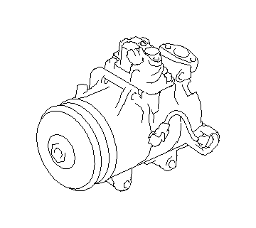 View 73111AL00A Air Conditioning (A/C) Compressor Full-Sized Product Image