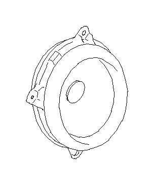 View 86301AL70B Speaker BFD (Front) Full-Sized Product Image