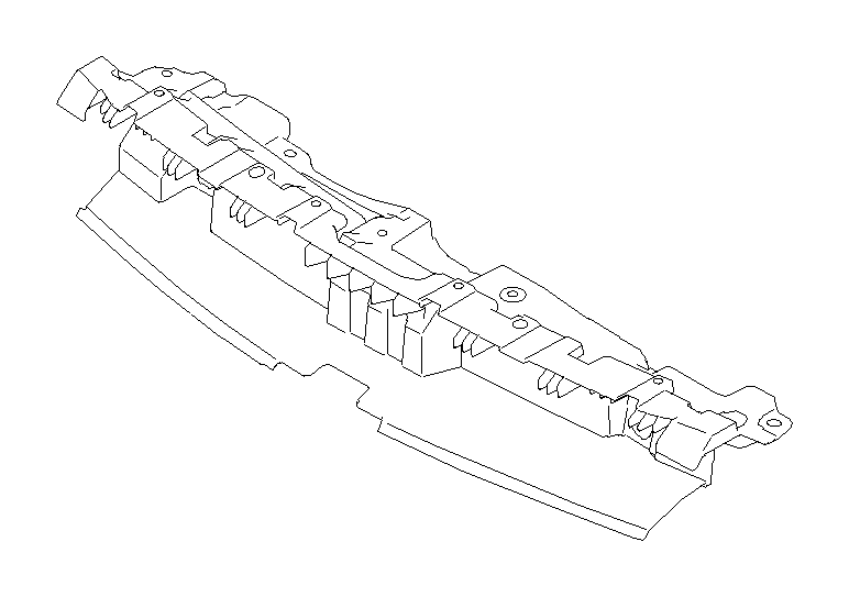 View 91165AL00A Grille Bracket Full-Sized Product Image
