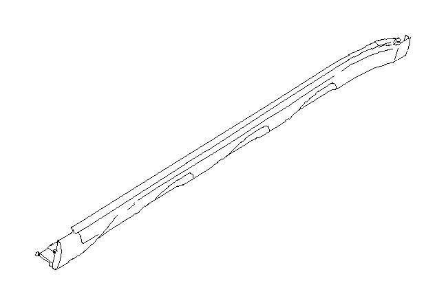 View 91111AL49A Door Molding Clip. Grommet Garnish Clip. Full-Sized Product Image