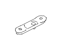 View Suspension Stabilizer Bar Bracket. Suspension Sway Bar Bracket. Full-Sized Product Image