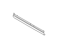 View 52430PA010 Frame Skirt (Rear, Center) Full-Sized Product Image