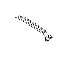 View 53700PA050 Roof Bow. Roof Panel Reinforcement. Brace Roof (Rear). Full-Sized Product Image