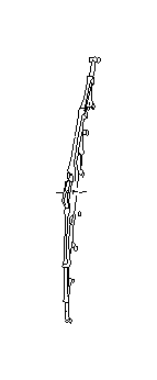 View 86542PA060 Blade Windshield Wiper. PB001526 Wiper Blade (Passenger). Full-Sized Product Image