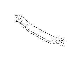 View 92040PA000DO Interior Grab Bar. Assist Rail (Beige, BEIGE). Full-Sized Product Image