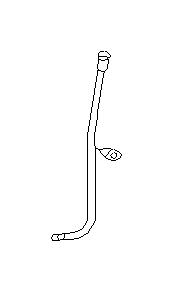 View 15144AA000 Engine Oil Dipstick Tube. Guide Oil Level. Full-Sized Product Image
