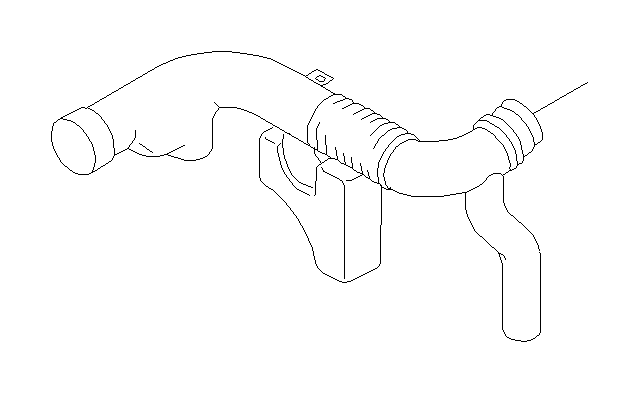 View 46021AC130 Engine Air Intake Hose. ASSEMBURY. Duct. Full-Sized Product Image