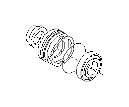 View 806335080 Differential Carrier Bearing. Roller Bearing 35X62X18. Full-Sized Product Image