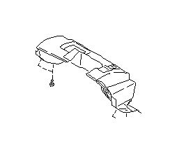 View 66141FA170 Instrument Panel Pad. Cushion Instrument Panel (Left). Full-Sized Product Image